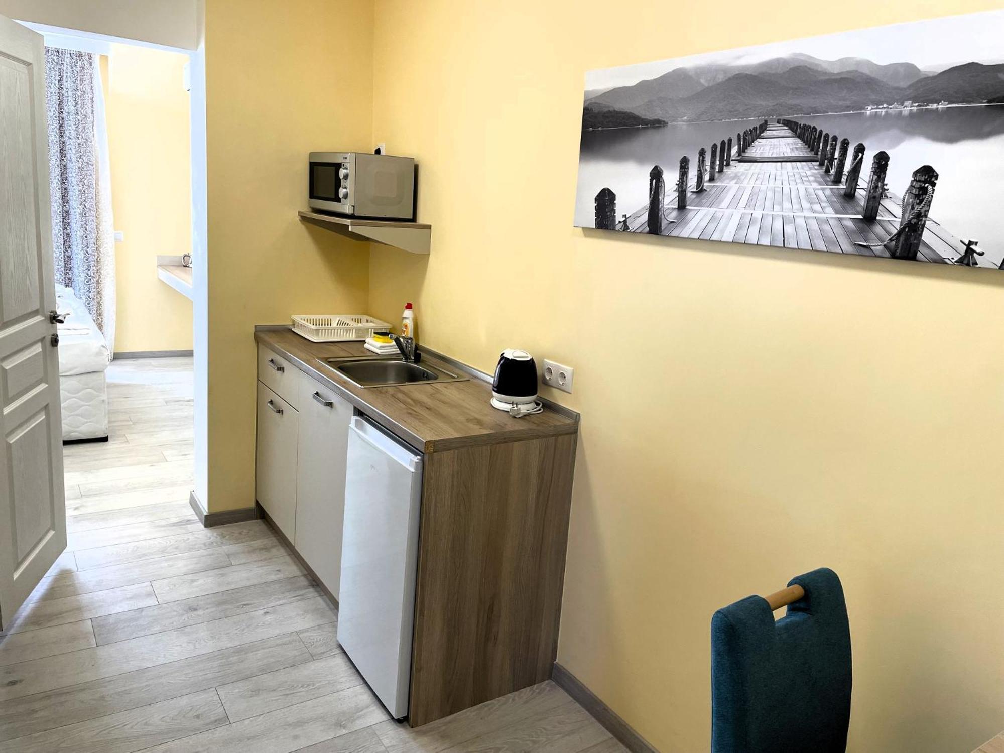 Apart-Hotel Panorama Sea Lux Primorsko Bagian luar foto