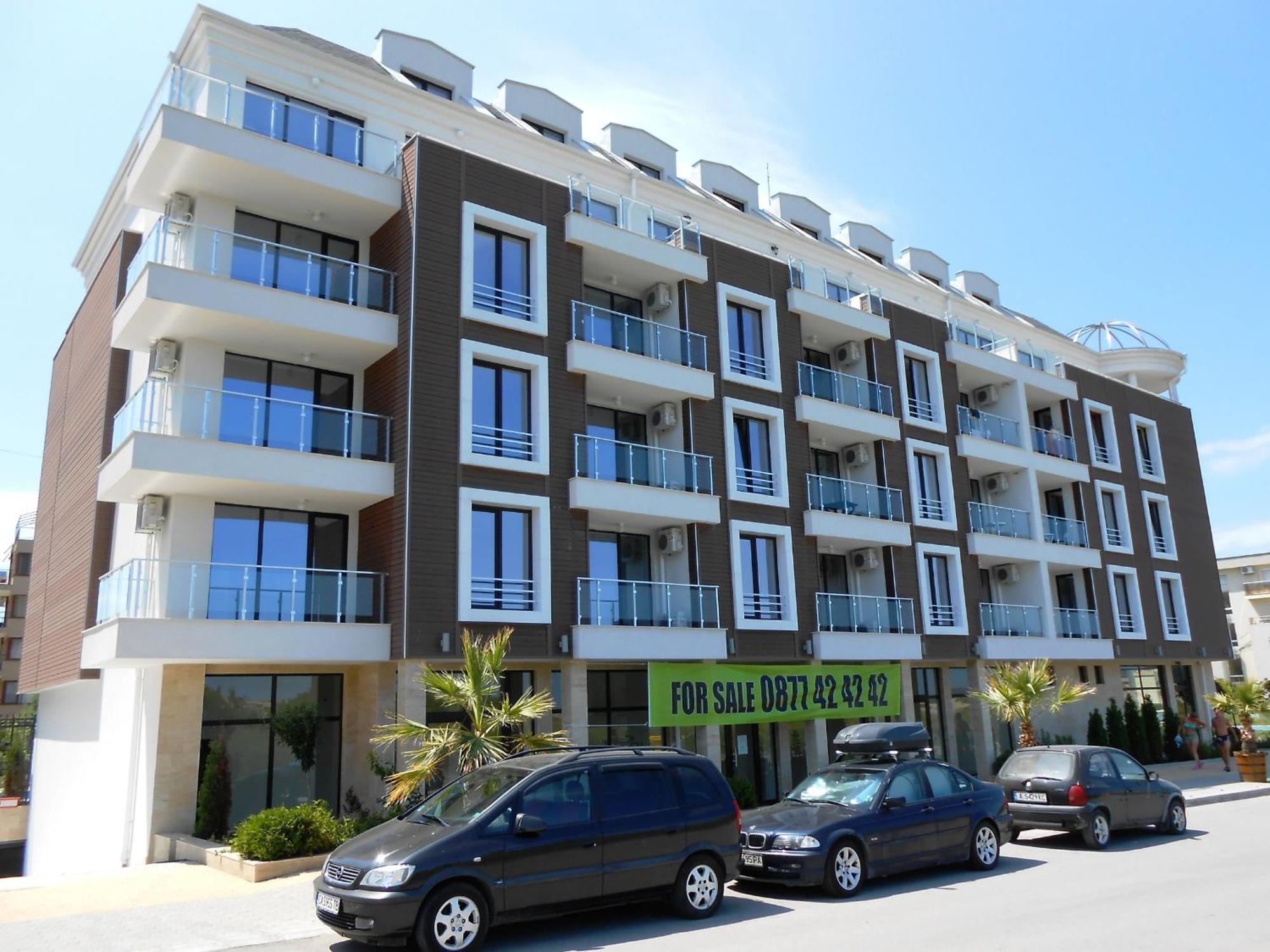 Apart-Hotel Panorama Sea Lux Primorsko Bagian luar foto